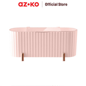 AZKO Stora 21.4x8.6x9.1 Cm Kotak Penyimpanan Kapas - Pink