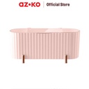 AZKO Stora 21.4x8.6x9.1 Cm Kotak Penyimpanan Kapas - Pink