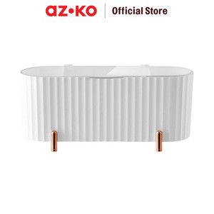 AZKO Stora 21.4x8.6x9.1 Cm Kotak Penyimpanan Kapas - Putih
