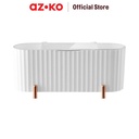 AZKO Stora 21.4x8.6x9.1 Cm Kotak Penyimpanan Kapas - Putih