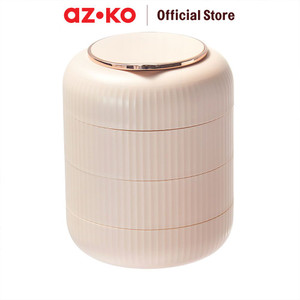 AZKO Stora 14x11x11 Cm Organizer Perhiasan Rotating - Pink