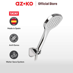 AZKO Tatay Set Tokio Shower Mandi - Chrome