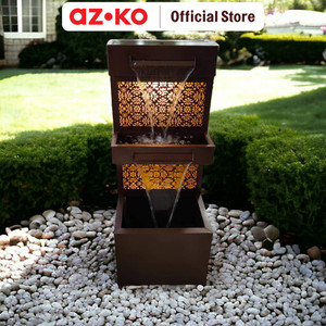 AZKO Arthome 109 Cm Hiasan Air Mancur Led Multi Drop