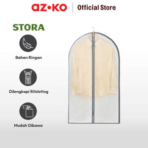 AZKO Stora 60x106 Cm Set 3 Pcs Kantong Pakaian - Putih