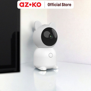 AZKO Krisbow Sync Smart Ip Camera Bayi Wifi 3Mp Baby 6T Smart Cctv Kamera Pengawas Pintar Camera Pengintai Alat Keamanan Rumah Spy Cam