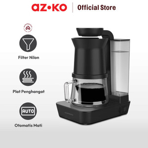 AZKO Acepresso 560 Ml Coffee Maker Manual Drip - Hitam