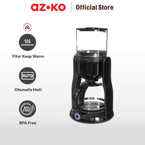AZKO Acepresso Coffee Maker Manual Drip 4 Cup - Hitam