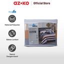 AZKO Sleeplite 180X200 cm Set 5 Pcs Seprai King Polyester Stripe Nomad