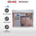 AZKO Sleeplite 160X200 cm Set 5 Pcs Seprai Queen Polyester Stripe Tafy