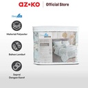 AZKO Sleeplite 160X200 cm Set 5 Pcs Seprai Queen Poly Flower Hibiscus