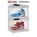 AZKO Stora Kotak Sepatu 2 Tingkat Dengan Automatic Opened & Lampu Led