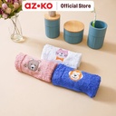 AZKO Ataru 45x100 Cm Handuk Mandi Anak Monkey - Biru