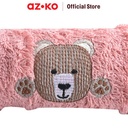 AZKO Ataru 30x50 Cm Handuk Mandi Anak Bear - Pink