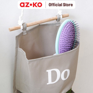 AZKO Ataru 20x38 Cm Rak Gantung 2 Kompartemen - Cokelat