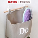 AZKO Ataru 20x38 Cm Rak Gantung 2 Kompartemen - Cokelat