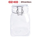 AZKO Ataru Ukuran L Stoples Airtight Dengan Lock Wire Square