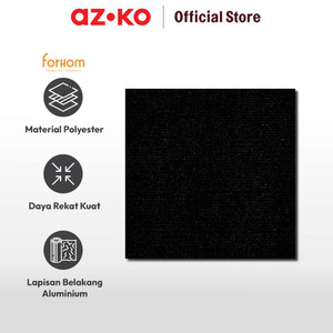 AZKO Forhom 30x30 Cm Sxp Pelapis Lantai Diy - Hitam