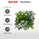 AZKO Cc Grass 33x33 Cm Tanaman Dinding Buatan Rose & Berry Mix