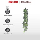 AZKO Arthome Tanaman Artifisial Garland Grape Vine Leaf - Hijau