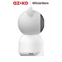 AZKO Krisbow Sync Smart Ip Camera Bayi Wifi 3Mp Baby 6T Smart Cctv Kamera Pengawas Pintar Camera Pengintai Alat Keamanan Rumah Spy Cam