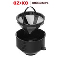 AZKO Acepresso Coffee Maker Manual Drip 4 Cup - Hitam