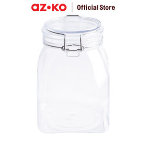 AZKO Ataru Ukuran L Stoples Airtight Dengan Lock Wire Square