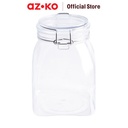AZKO Ataru Ukuran L Stoples Airtight Dengan Lock Wire Square