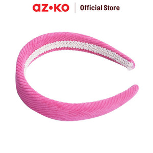 AZKO Ataru Bando Suede Stripe - Pink