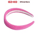 AZKO Ataru Bando Suede Stripe - Pink