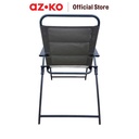 AZKO Soleil Lucky Kursi Teras Lipat Textiline - Hitam/Cokelat