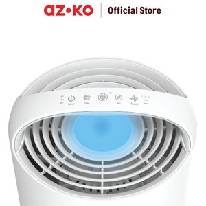 AZKO Krisbow Sync 24 M2 Smart Air Purifier Cadr 200 M3/Jam - Putih Penjernih Pemurni Udara Pintar Alat Penyaring Pembersih Udara Elektronik Rumah Tangga Air Cleaner