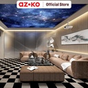AZKO Forhom 30x30 Cm Sxp Pelapis Lantai Diy - Hitam
