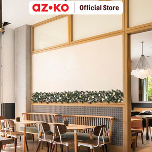 AZKO Cc Grass 30x180 Cm Tanaman Pagar Artifisial Laurel Flowers Led