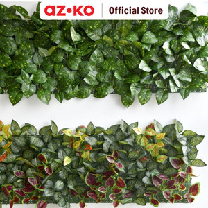 AZKO Cc Grass 33x33 Cm Tanaman Dinding Buatan Rose & Codiaeum Mix