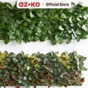 AZKO Cc Grass 33x33 Cm Tanaman Dinding Buatan Rose & Codiaeum Mix