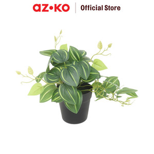AZKO Arthome Tanaman Artifisial Leaf Dengan Pot