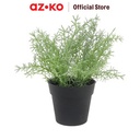 AZKO Arthome Tanaman Artifisial Grass Dengan Pot