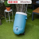 AZKO Stora 20 Ltr Wadah Pendingin Cooler Dengan Roda - Biru