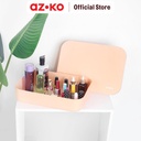 AZKO Stora 36.5x26x8 Cm Kotak Penyimpanan Dengan Tutup - Oranye
