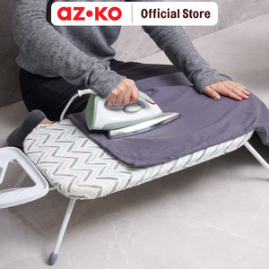 AZKO Stora 85.3X35.5X21 cm Meja Setrika Lipat Tabletop Zigzag 1425