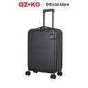 AZKO Luggo Ultra Slim Koper Abs Tsa Lock Expandable Hardcase Luggage Koper Kabin Dengan Tsa Tas Jalan-Jalan Travel Bag Tas Roda - Biru