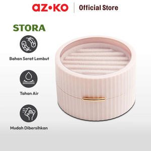 AZKO Stora 10x5.5x9.7 Cm Kotak Perhiasan - Pink