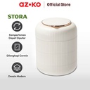 AZKO Stora 14x11x11 Cm Kotak Perhiasan Rotating - Putih