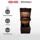 AZKO Arthome 109 Cm Hiasan Air Mancur Led Multi Drop