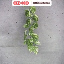 AZKO Arthome Tanaman Artifisial Garland Rohdea White Leaf - Hijau