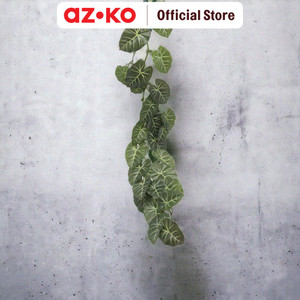 AZKO Arthome Tanaman Artifisial Garland Evergreen Lotus Leaf - Hijau