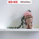 AZKO Arthome Tanaman Artifisial Sukulen Dengan Pot Dream
