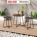AZKO Soleil Estelle Meja Sisi Small - Hitam