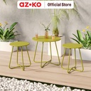 AZKO Soleil Estelle Meja Sisi Big - Hijau