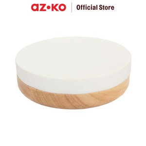 AZKO Stora Tempat Sabun Batang Polyresin - Putih